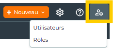 menu utilisateur 1.14