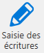 Saisie des écritures