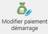 modifier paiement fourn démarrage