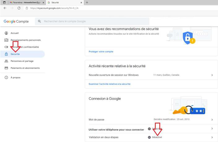 validation google