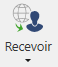 icone recevoir sauvegarde partagée