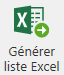 générer liste excel