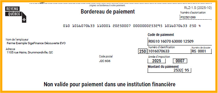 s1 bordereau