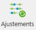 bouton Ajustements