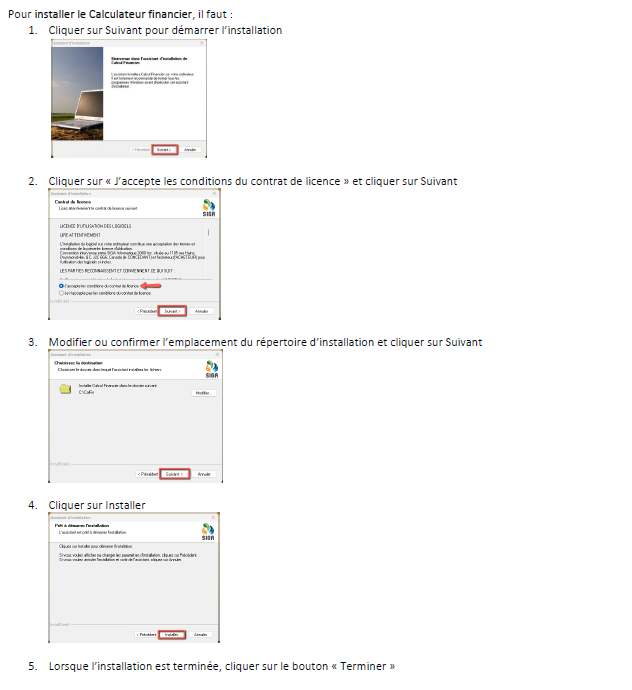 calcul financier page 3