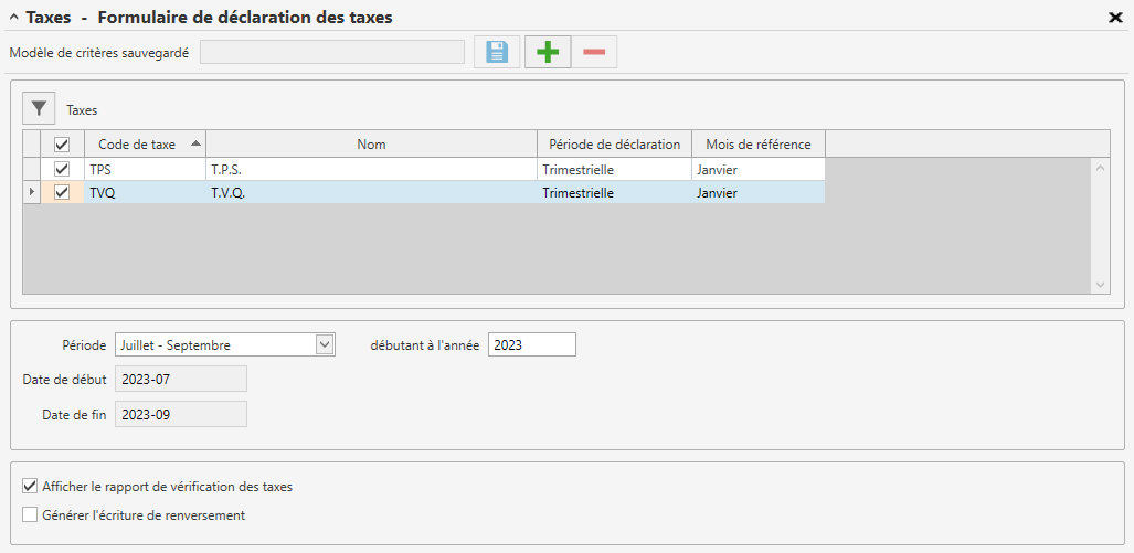 rapport taxes personnalisation