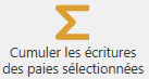 icone cumuler écritures de paie