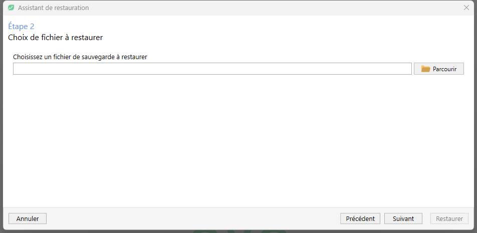 Restauration